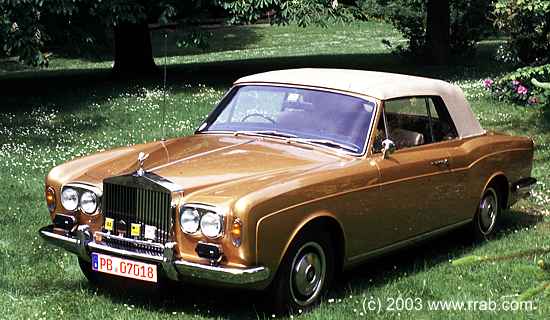 Rolls Royce Corniche Cabrio: 10 фото