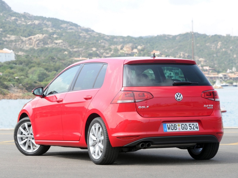 Volkswagen golf bluemotion: 9 фото